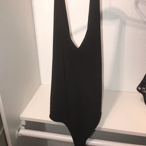 Black Fashion Nova Bodysuit